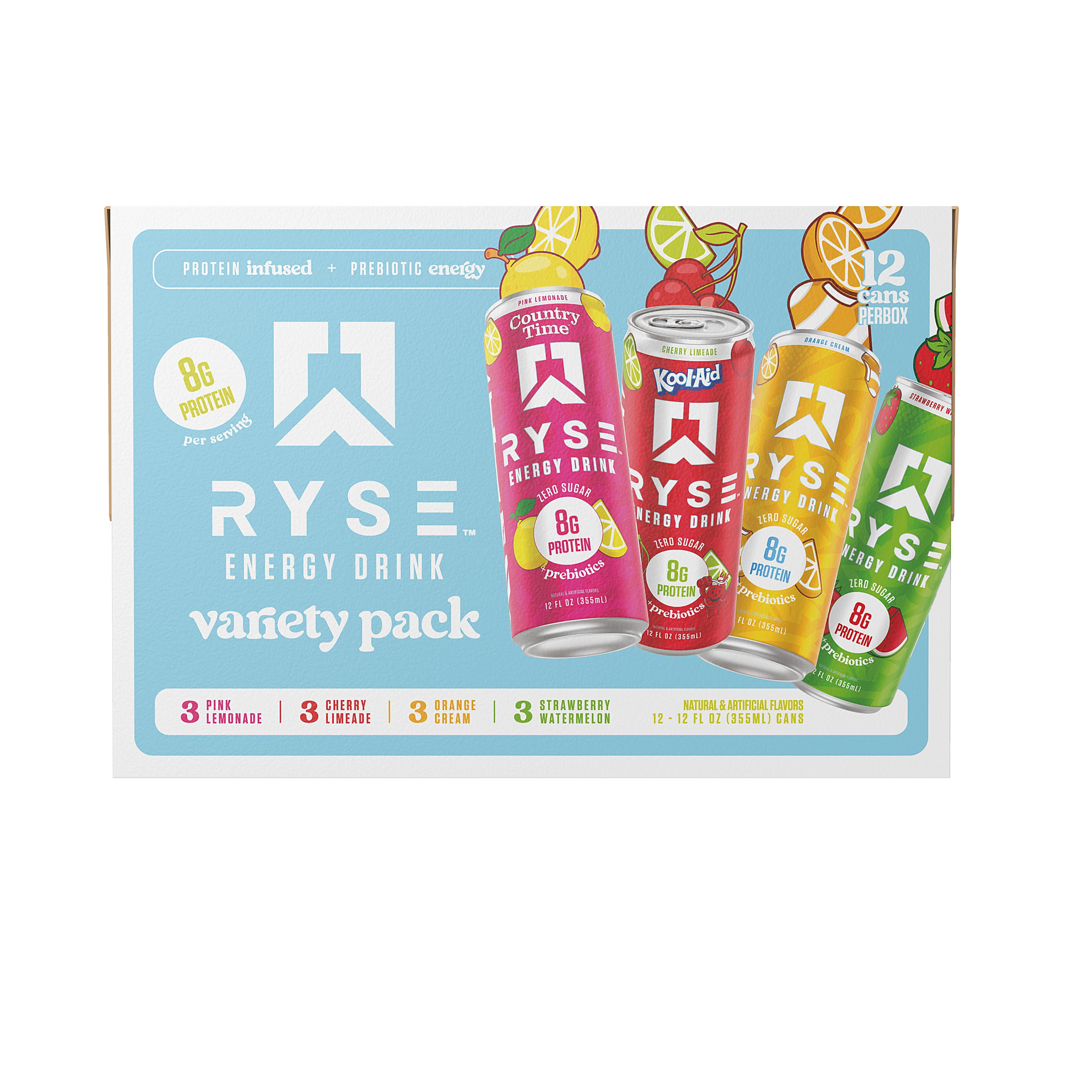 RYSE Energy 12oz Variety Pack 12pk