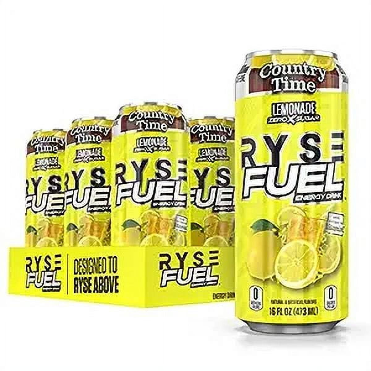 RYSE Fuel Sugar Free Energy Drink Vegan Friendly, Gluten Free No