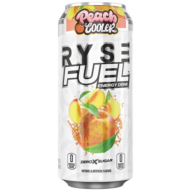 RYSE Fuel Sugar Free Energy Drink Vegan Friendly, Gluten Free No