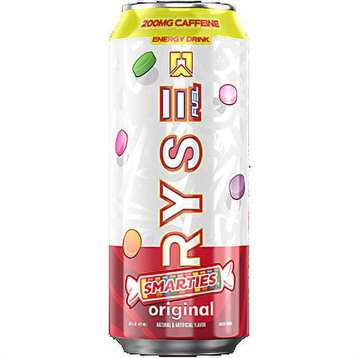 RYSE Fuel Sugar Free Energy Drink Vegan Friendly, Gluten Free No
