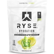 RYSE Hydration Electrolyte Powder Packets - Lemon Lime - 16 Servings