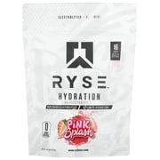 RYSE Hydration Electrolyte Powder Packets - Pink Splash - 16 Servings