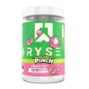 RYSE Loaded Daily Pre Workout Powder - Sour Punch Watermelon - 30 Servings