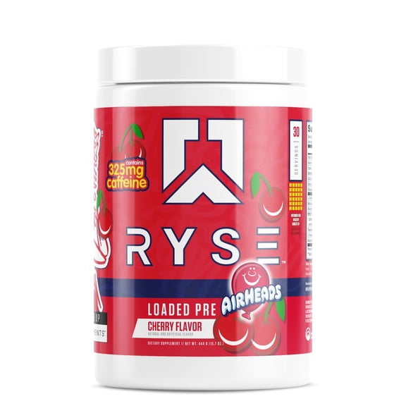 RYSE Loaded Pre Airheads Cherry 25s