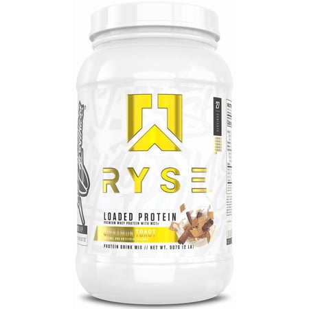 RYSE Loaded Protein Powder - Cinnamon Toast - 20 Servings