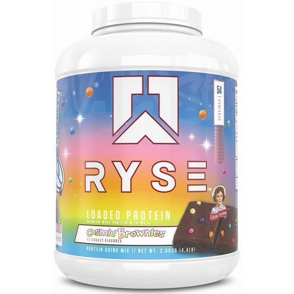 RYSE Loaded Protein Powder - Little Debbie Cosmic Brownie - 54 Servings