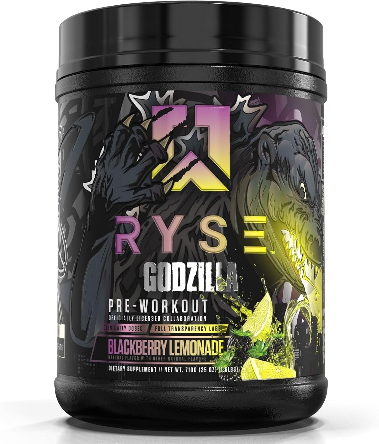 RYSE Noel Deyzel x Godzilla Pre-Workout | Energy & Focus | 400mg