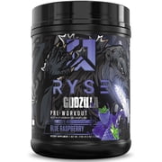 RYSE Godzilla X Noel Deyzel Pre Workout Powder - Blue Raspberry - 20/40 Servings