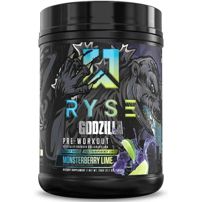 レイリーページ Amazon.com: RYSE Godzilla X Noel Deyzel Pre Workout Powder