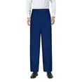 thumbnail image 1 of RYTAYY Children Boys Flat Front Dress Pants Solid Color Adjustable Waist Front Pockets Straight Leg Fit Long Slacks Fun & Vibrant Designs, 1 of 3