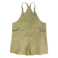thumbnail image 1 of RYTAYY Children Boys Overall Shorts Solid Color Embroidered Printed Bib Shorts Denim Suspenders Durable Breathable 3-8 Years Fun & Vibrant Designs, 1 of 9