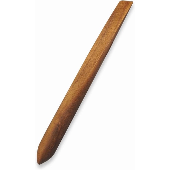 RYTHGF-11 Inch Wooden Sourdough Bread Mixing Stir Stick Spurtle, Sourdough whisk Sourdough Bread Making Tools Baking supplies,Acacia Wooden Spatula Paddle Stirring Stick for Kitchen Cooking (1)