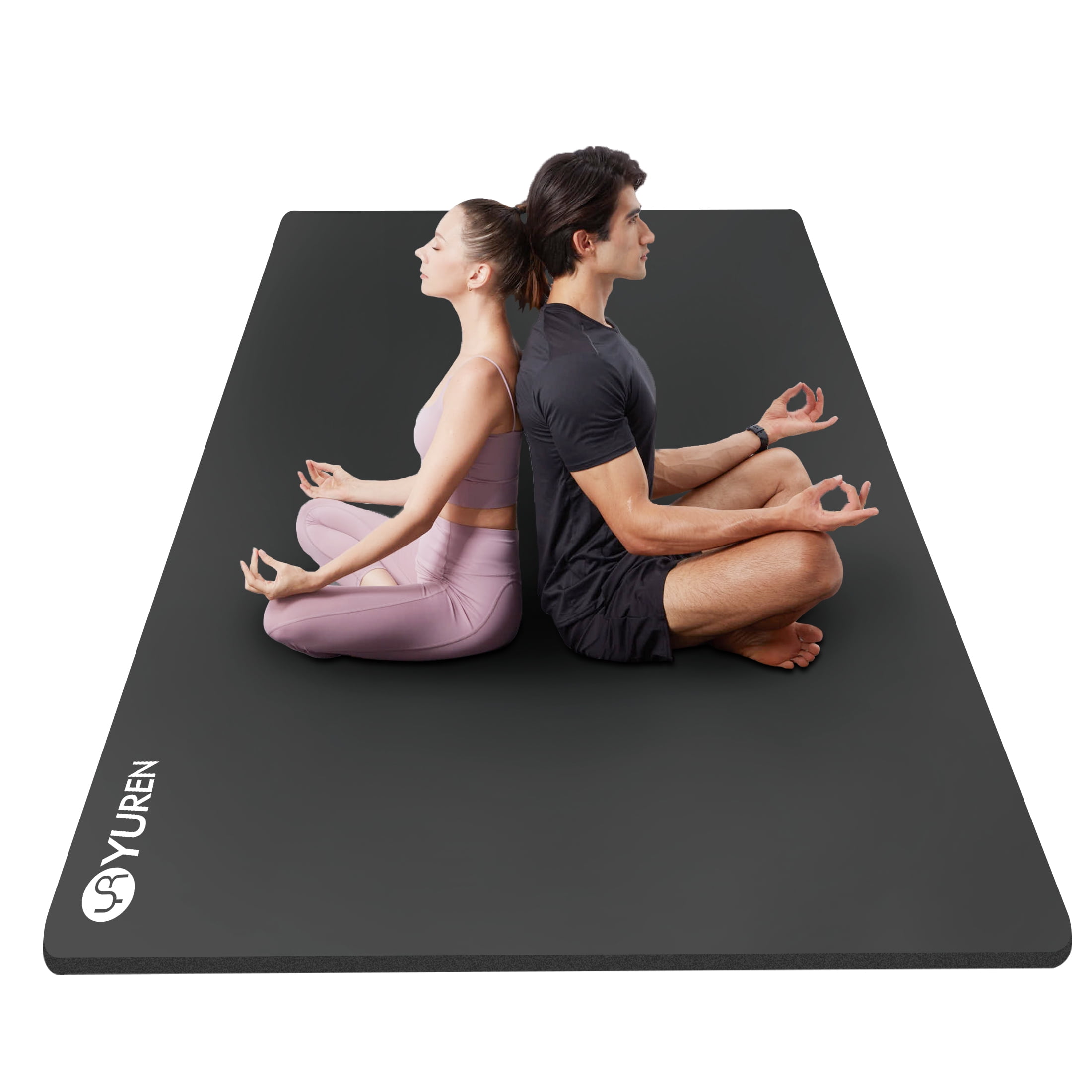 RYTMAT Thick Exercise Mat 1/2 inch 78x51" Extra Large Yoga Mat Indoor
