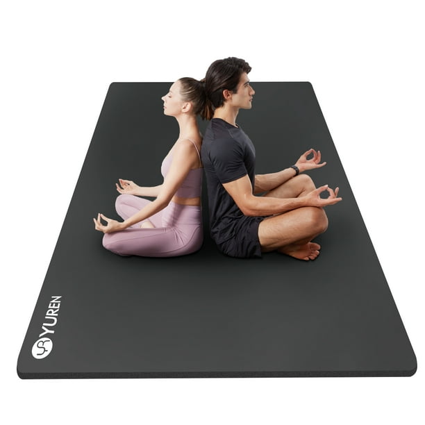 RYTMAT Thick Exercise Mat 1/2 inch 78x51" Extra Large Yoga Mat Indoor