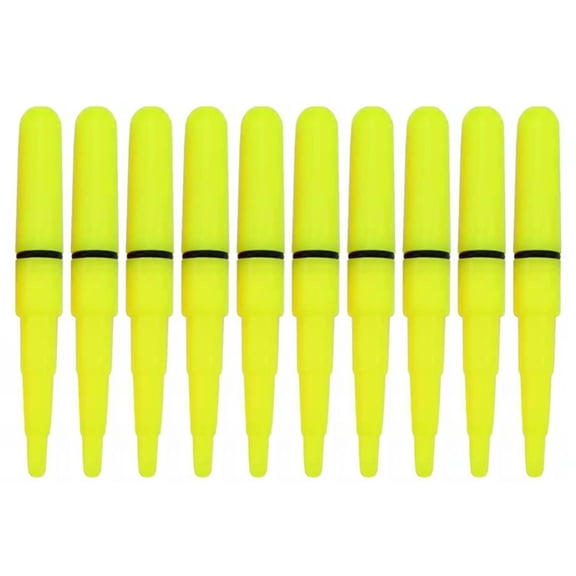 RYUJNDK 10Pcs Fishing Rod Tip Glow Stick Waterproofs LED Night Fishing Rod Light Stick Luminously Stick Fishing Tackle Accessory