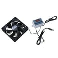 thumbnail image 1 of RYUJNDK 120mm 5V 1A USB Cooling Fan Systems with Temperature Control for Home Theater Cabinets and More, 1 of 8