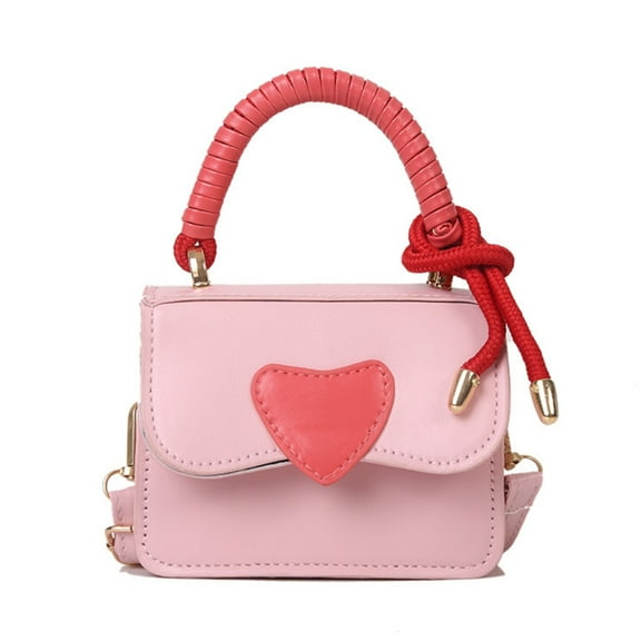 RYUJNDK 2023 Versatile Shoulder Bag Square Bag Heart Bag for Women Girl Handbag Bag Fashion Casual Purse