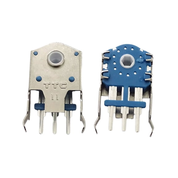 RYUJNDK 2PCs Silver Mouse Wheel Encoders 8mm 9mm 10mm 11mm for Smooth Scrolling