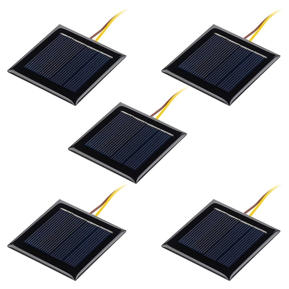 RYUJNDK 2V 100Ma 54X54mm Power Solar Cells for Solar Droplet Board Projects 2V Battery