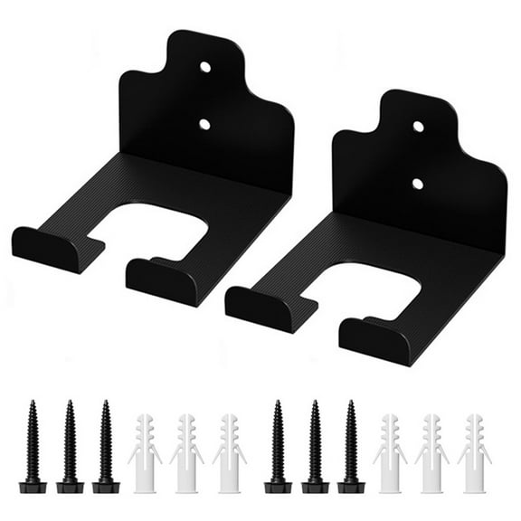 RYUJNDK 2pcs Heavy Duty Trimmer Rack Wall Mounted Garage Organizers for Secure Storage of Garden Tool and Sport Gear Outdoor Use