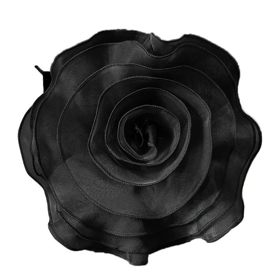 RYUJNDK 3D Rose Flower Brooch for Women Multilayer Florals Lapel Pin Trend Jewelry Shirt Coat Pin Wedding Party Brooches