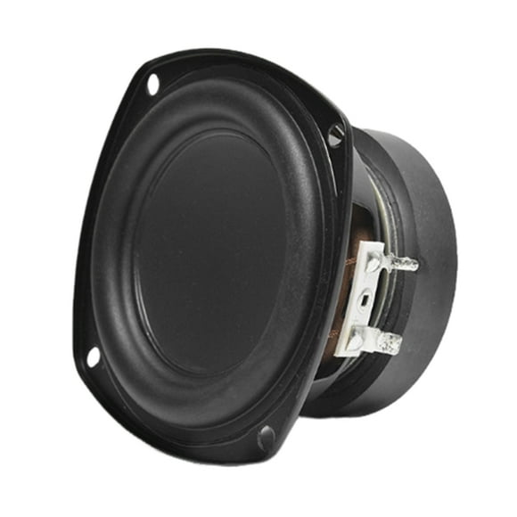RYUJNDK 4inch Multimedia Loudspeaker 70HZ-5KHZ Frequency Bass Horn Feature Rubber Edged and External Magnet for Rich Bass