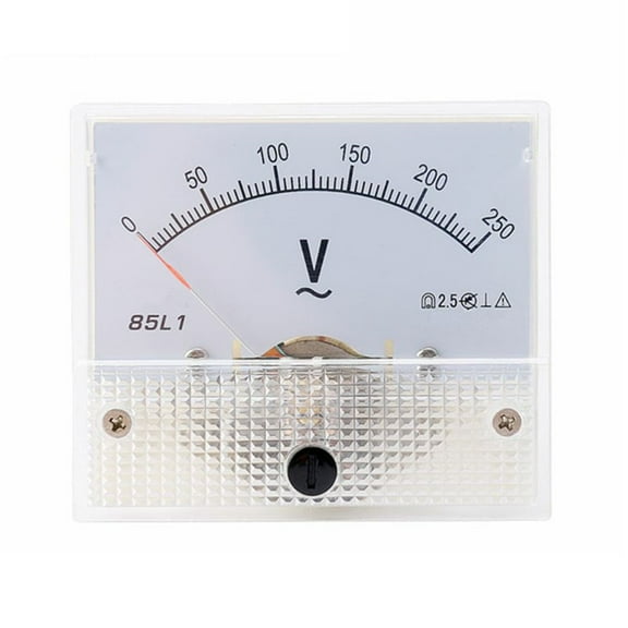 RYUJNDK 5 Standard Voltmeter Analog Voltmeter Panel Meter Gauge 0-150V 250V 450V 500V 600V 1000V