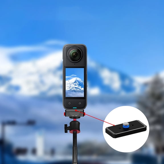 RYUJNDK Aluminum Magnetic Camera Mount Universals 1/4 Thread Adapters for Shootings Accessories