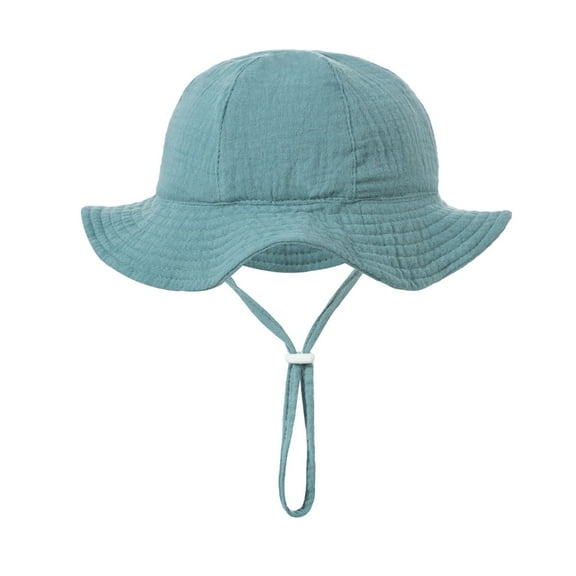 RYUJNDK Baby Fisherman Hat Wide Brimmed Bucket Hat for Toddler Girls Infant Sun-proof Print Hat Floppy Caps Newborn Accessories