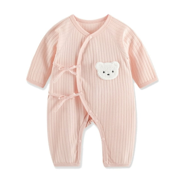 RYUJNDK Baby Long Sleeve Climbing Suit Cotton Pieces Outfit Unisex Baby Romper Comfortable Wearing Baby Romper for Babies