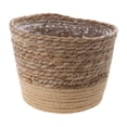 thumbnail image 1 of RYUJNDK Basket Flower Pots Storage Basket Plant Containers Hand Woven Basket Planter Straw Container, 1 of 12