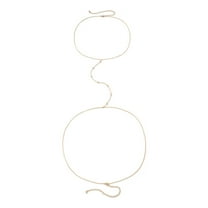 RYUJNDK Belly Chain Body Chain Body Necklace Waist Chains Belly Chain Body Jewelry Alloy for Women and Girl