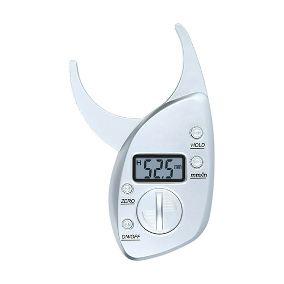 RYUJNDK Body Fat Measuring Caliper with High Resolution Screen Digital Fat Caliper Tool for homes Health & Gym Use