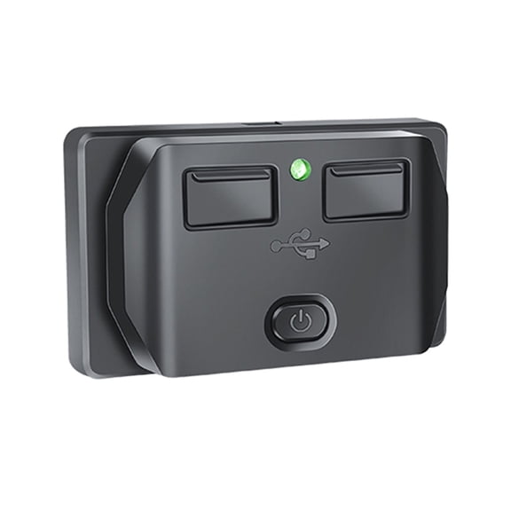 RYUJNDK Car Motorcycle Double USB ChargersQuick USB Fast Chargers Socket Power Outlet Adapter Suitable for Bus Boat Truck