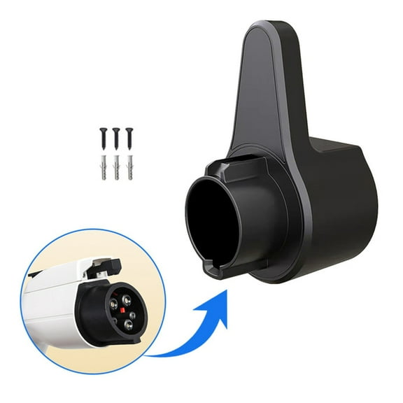 RYUJNDK Charging Holders Set for Type1 Electric Vehicle Charging,Wall-Mount EVSE Nozzle Holsters Charging Box