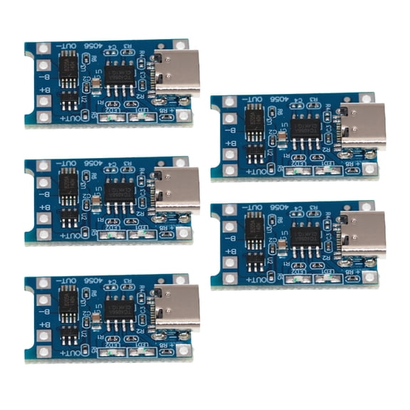 RYUJNDK Compactly Type C 18650 Lithium Batteries Charging Module,with Overcharge,Overdischarge,Short Circuits Feature
