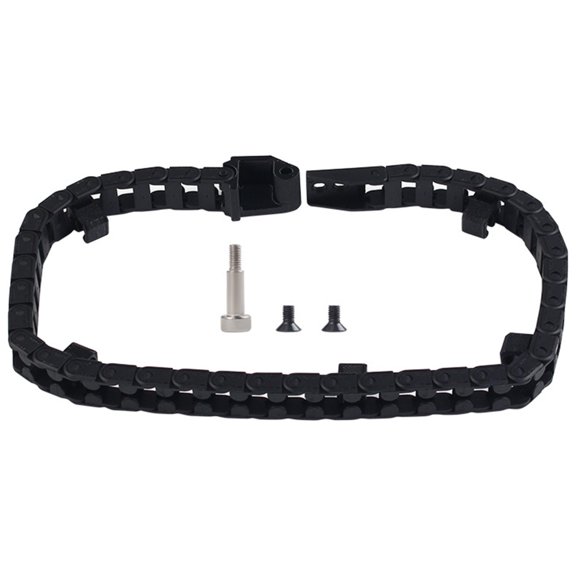 RYUJNDK Comprehensive K1Max Open Drag Chain Kits for 3D Printing Includes Nylon Chain Screws and Printables Parts
