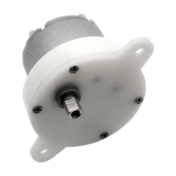RYUJNDK DC12V Motor High Efficiency 4mm Shaft Diameter Slow Speed Low Noise for Displays