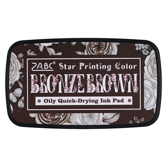 RYUJNDK Fabric Inks Pad for Rubber Stamp, Washable Craft Inks Pad for Card Making Scrapbook, Permanent Inks Pad for Wood, Paper