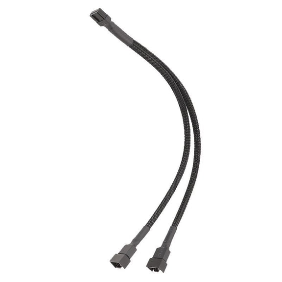 RYUJNDK Fan Splitter 4Pin Adapter Cable 1 To 1 2 3 Computer CPU Fan Splitter PC Fan Extension Power Cable Cooling Splitter