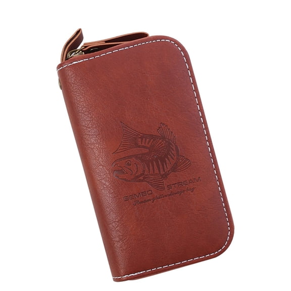 RYUJNDK Fly Fishing Sequins Baits Lures Storage Bag Portable Fly Spinner Spoon Baits Case Artificial Baits Spoon Lures Bag