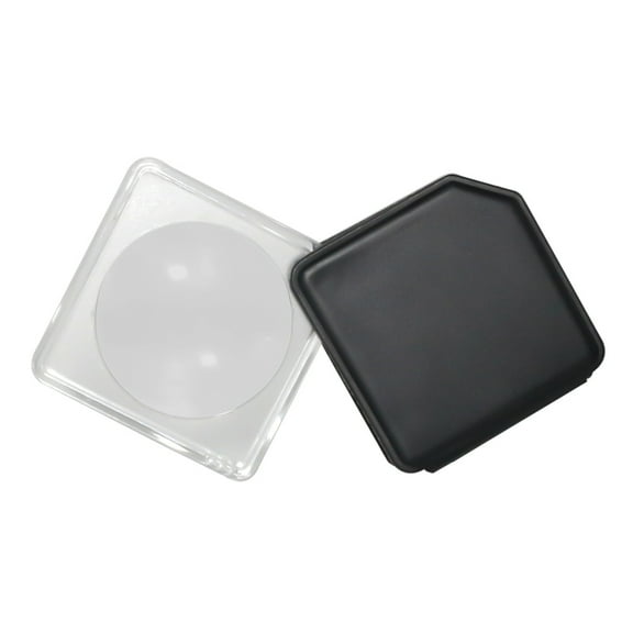 RYUJNDK Folding Pocket Glass Glass Magnifier Portable Suitable for Outdoor Camping Hiking Diameter 42mm