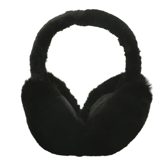 RYUJNDK Furry Ear Muffs for Adulut Women Men Unisex Ear Protectors Windproof Plush Earmuff for Kids Winter Warm Ear Warmers