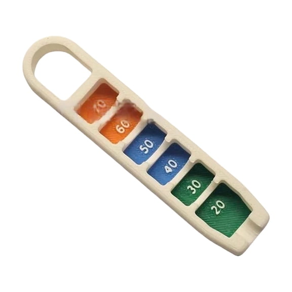 RYUJNDK Golfs Tees Height Gauge Elevator Portable Adjuster Precise Placement 20-70mm Measurement Tool for Consistent