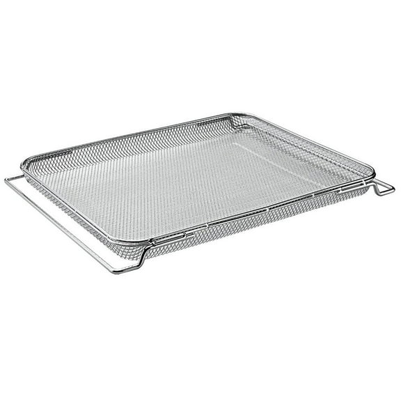 RYUJNDK Iron Chromed Plating Grills Basket Air Fryers Tray Wire Rack Oven Roasting Basket Wire Baking Rack for Cooking Grilling