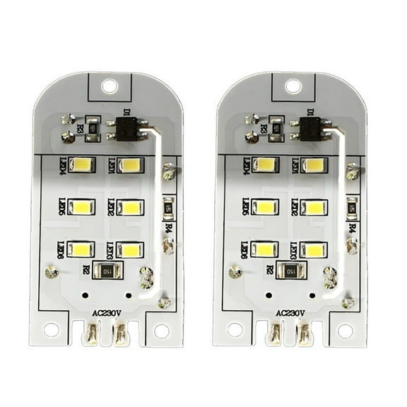RYUJNDK LED Light Panel Home Refrigerator Part Kitchen Appliance Lighting PCB Texture for Visibility in Refrigerators