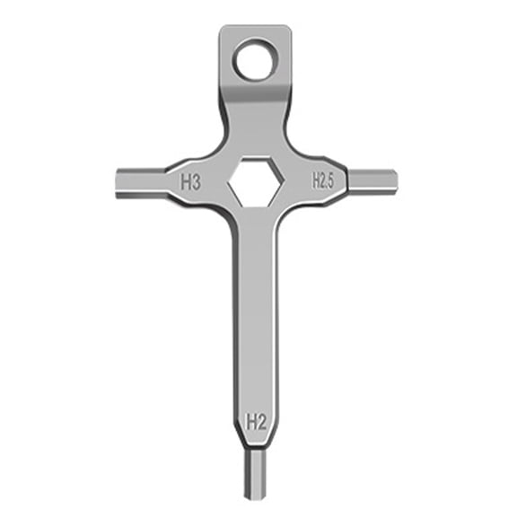 RYUJNDK Multifunctional Allen Key 3mm 4mm 3/16inch Screwdriver Hexagon Spanner Hand Tool for Tripod Head Tool Camera
