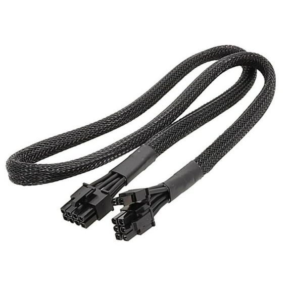 RYUJNDK PCIe 8Pin Male to 8Pin (6+2) Male Cable PCIExpress 8Pin CPU or GPU Power Graphics Card Cable