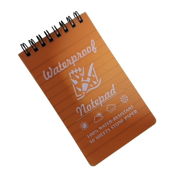 RYUJNDK Pocket Notebook Waterproof Pocket Notepads Spirals Notepads Write in the Rain Notepads for Outdoor Activities
