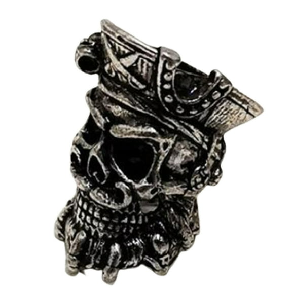 RYUJNDK Punk Runes Hair Beard Bead Antique Bracelet Jewelry Scandinavian Pendant for Adult Jewelry Making